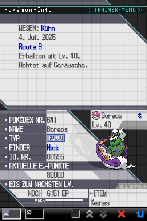 Roamer I caught